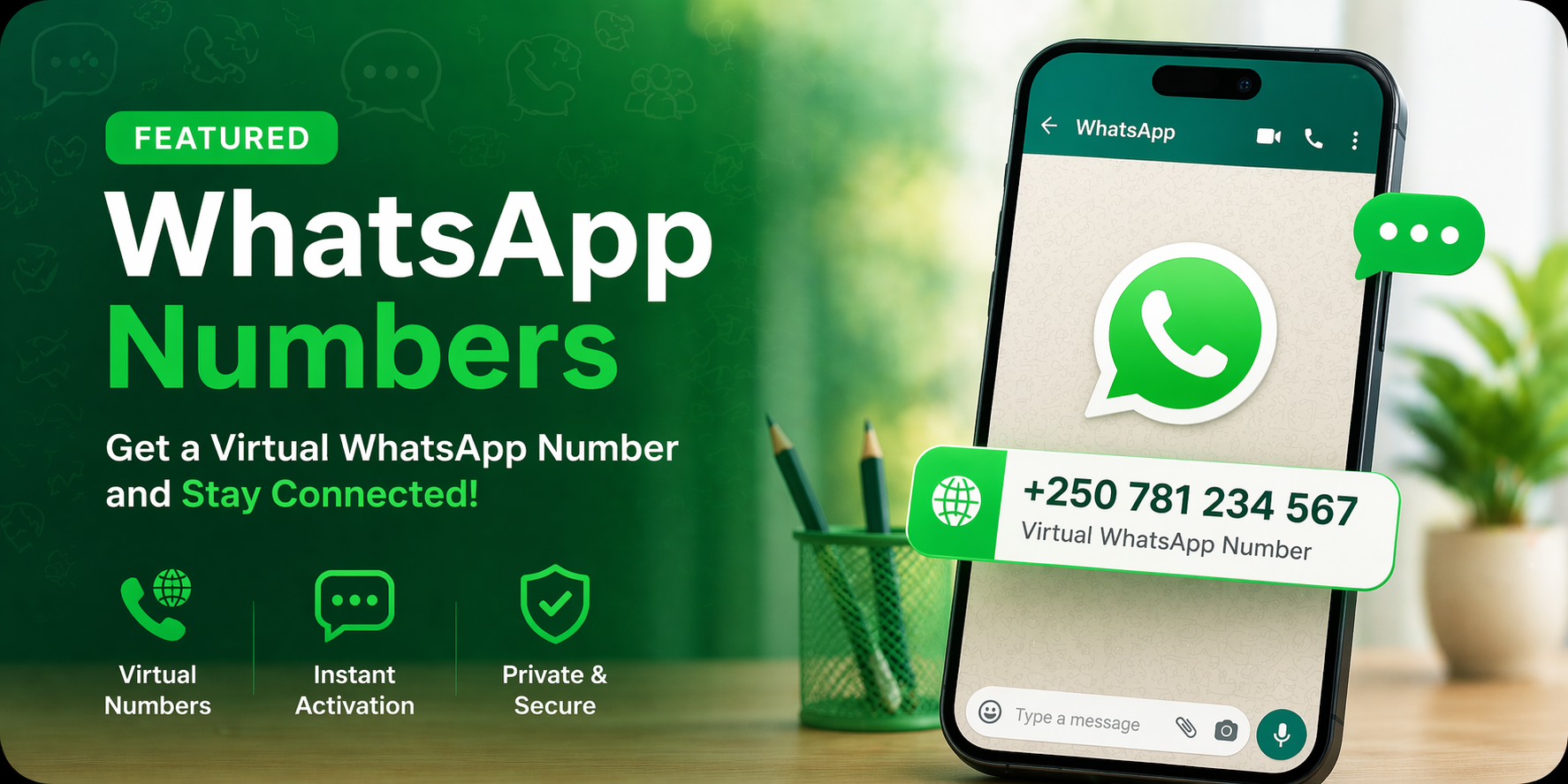 WhatsApp Virtual Numbers